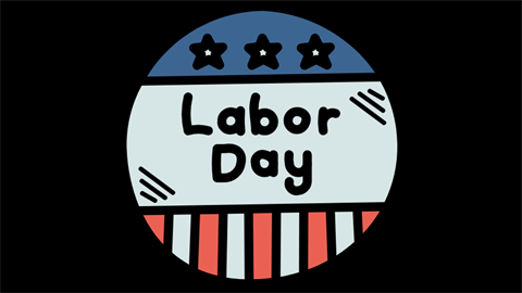 Labor Day graphic