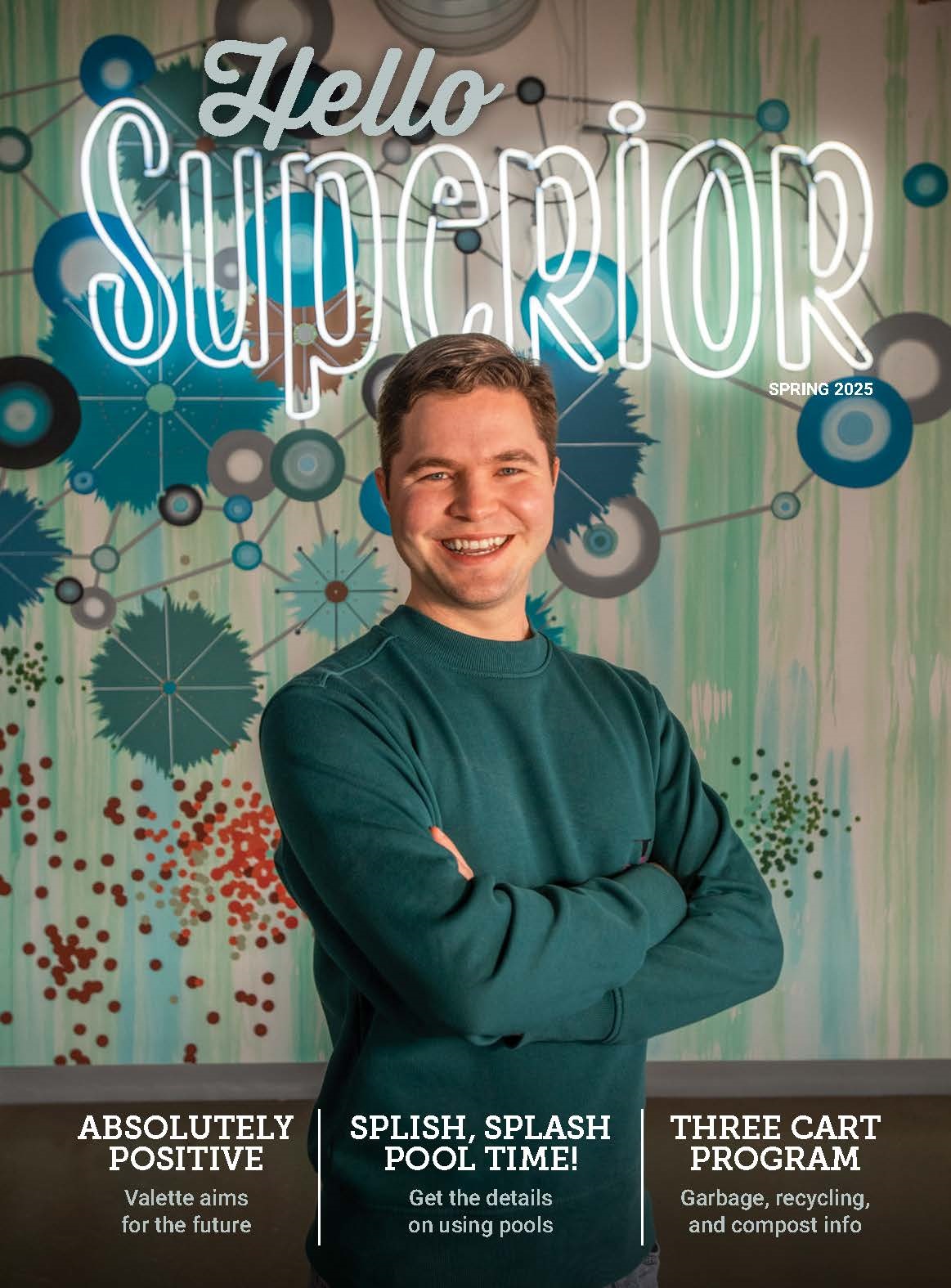Cover of spring 2025 Hello Superior 
